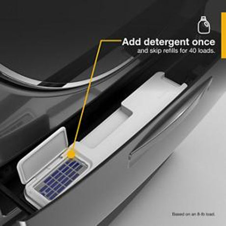 4.3 Cubic Feet Closet-Depth Front Load Washer With Load & Go XL Dispenser