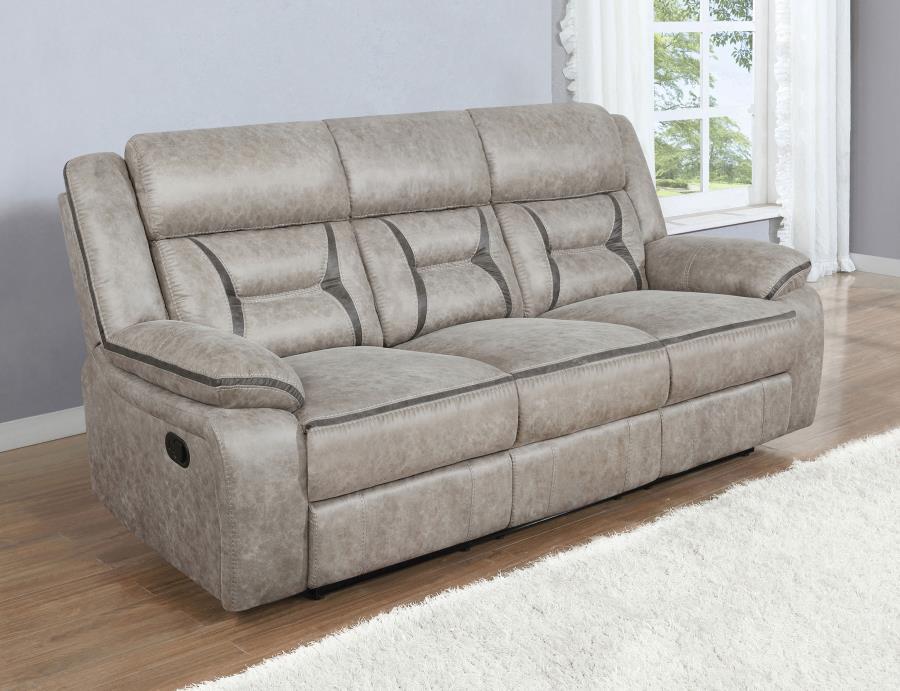 Greer - Upholstered Motion Reclining Sofa