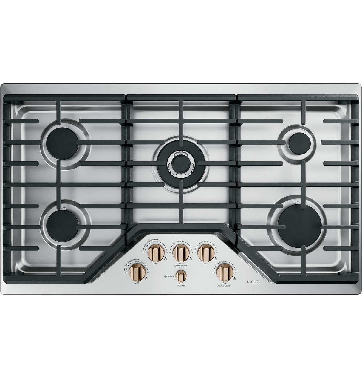 Caf(eback)(TM) 36" Gas Cooktop - (CGP95362MS1)