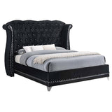 Barzini - Wingback Tufted Bed