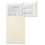 30" Wide Top Freezer Refrigerator - 19 Cubic Feet - Beige