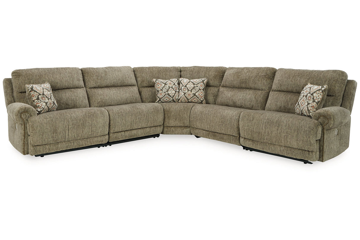 Lubec 5-piece Power Reclining Sectional - (85407S1)