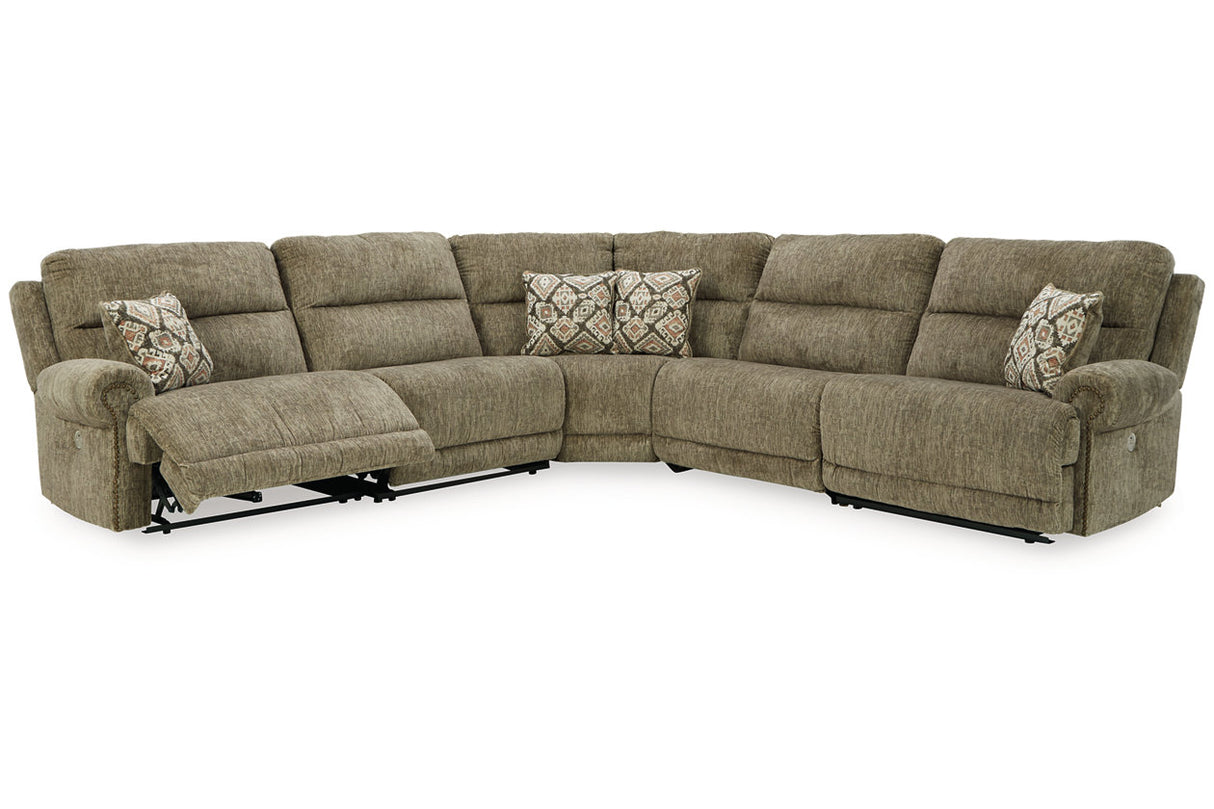 Lubec 5-piece Power Reclining Sectional - (85407S1)