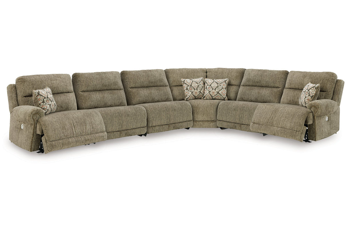 Lubec 6-piece Power Reclining Sectional - (85407S8)