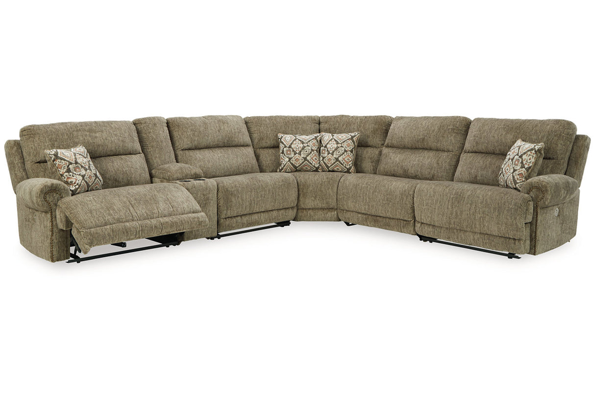 Lubec 6-piece Power Reclining Sectional - (85407S2)