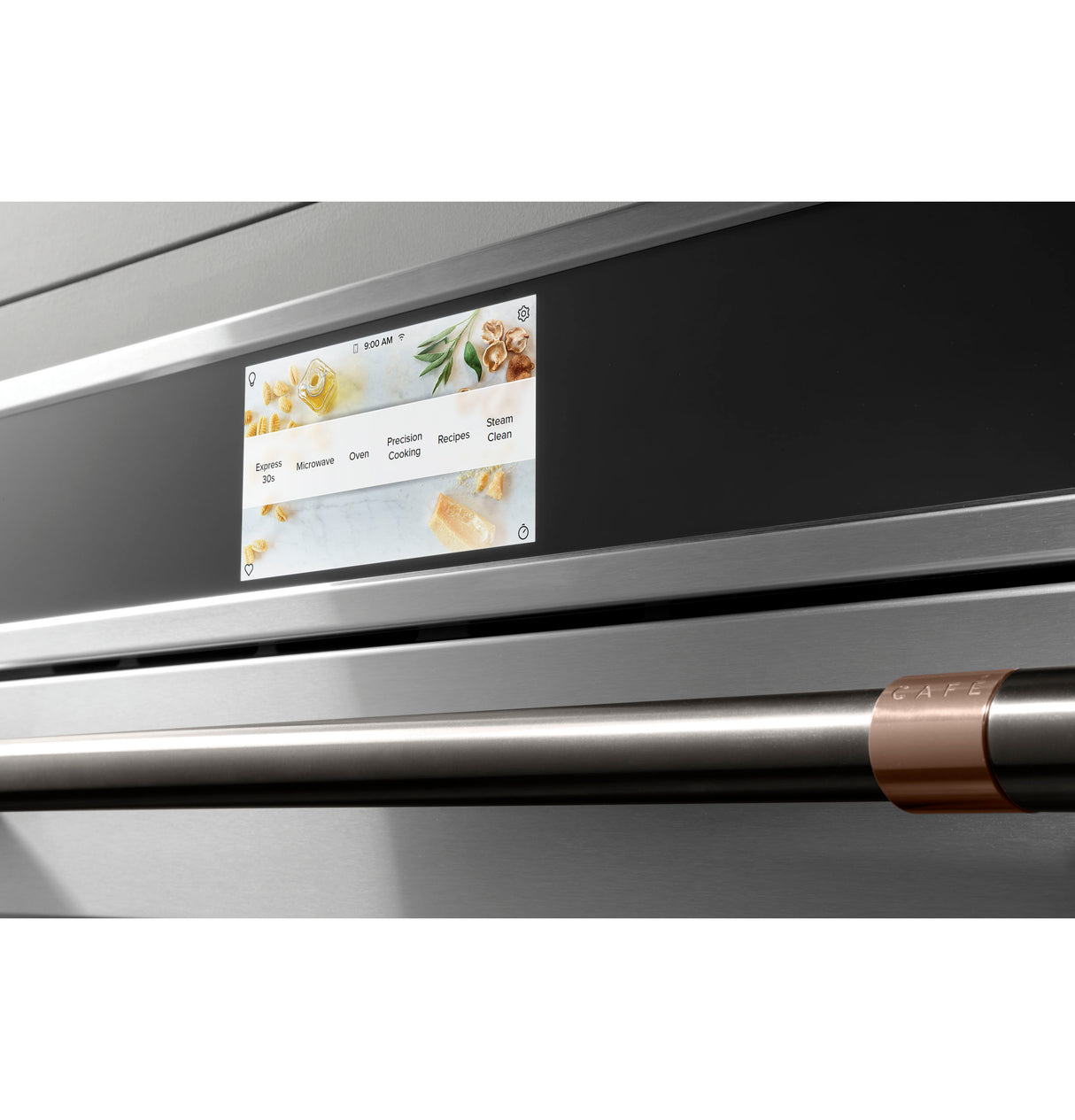 Caf(eback)(TM) 30" Smart Five in One Wall Oven with 240V Advantium(R) Technology - (CSB923P2NS1)