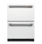 Caf(eback)(TM) 5.7 Cu. Ft. Built-In Dual-Drawer Refrigerator - (CDE06RP4NW2)