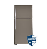 GE(R) 21.9 Cu. Ft. Top-Freezer Refrigerator - (GTS22KMNRES)