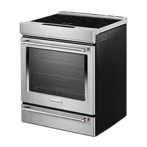 30" 4-Element Induction Slide-In Convection Range With Air Fry - Stainless Steel