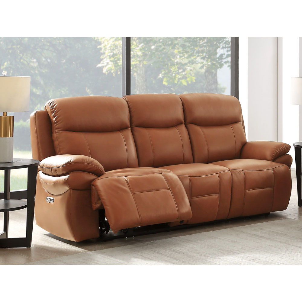 Springdale - Power Headrest Zero Gravity Reclining Sofa - Brown