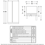 GE(R) 21.8 Cu. Ft. Counter-Depth Side-By-Side Refrigerator - (GZS22IMNES)