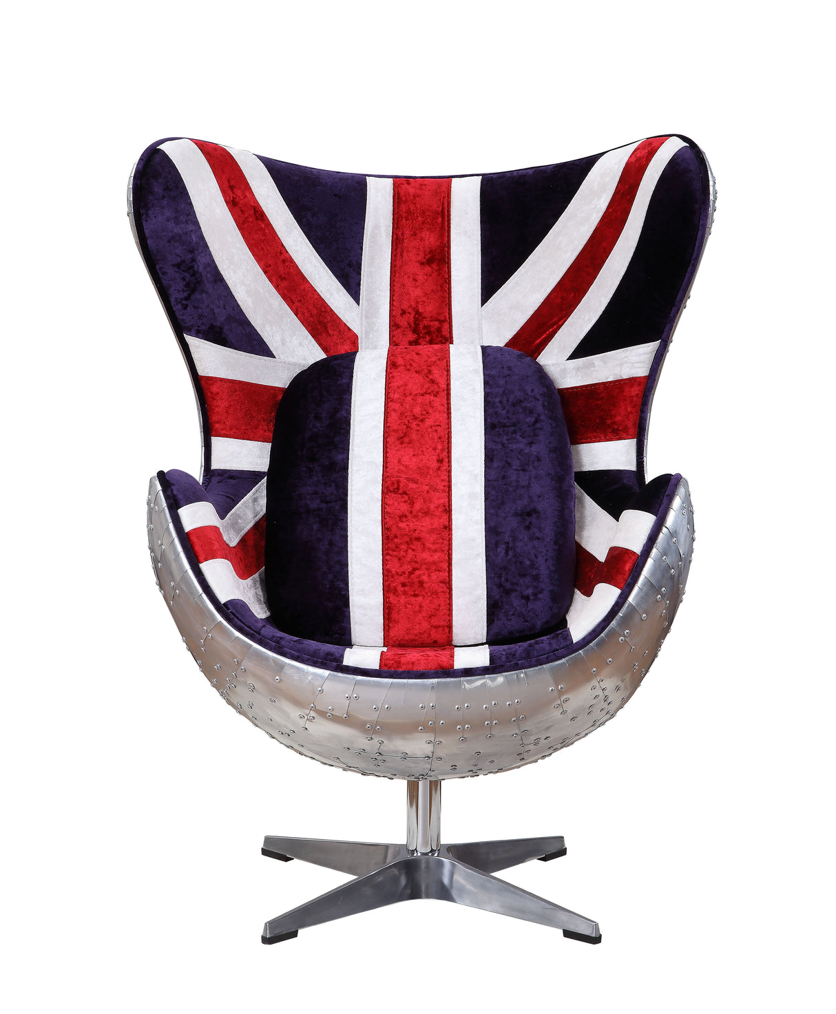 Brancaster - Pattern Accent Chair With Swivel - Multi