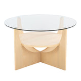 U - Shaped Contemporary Coffee Table