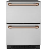 Caf(eback)(TM) 5.7 Cu. Ft. Built-In Dual-Drawer Refrigerator - (CDE06RP2NS1)