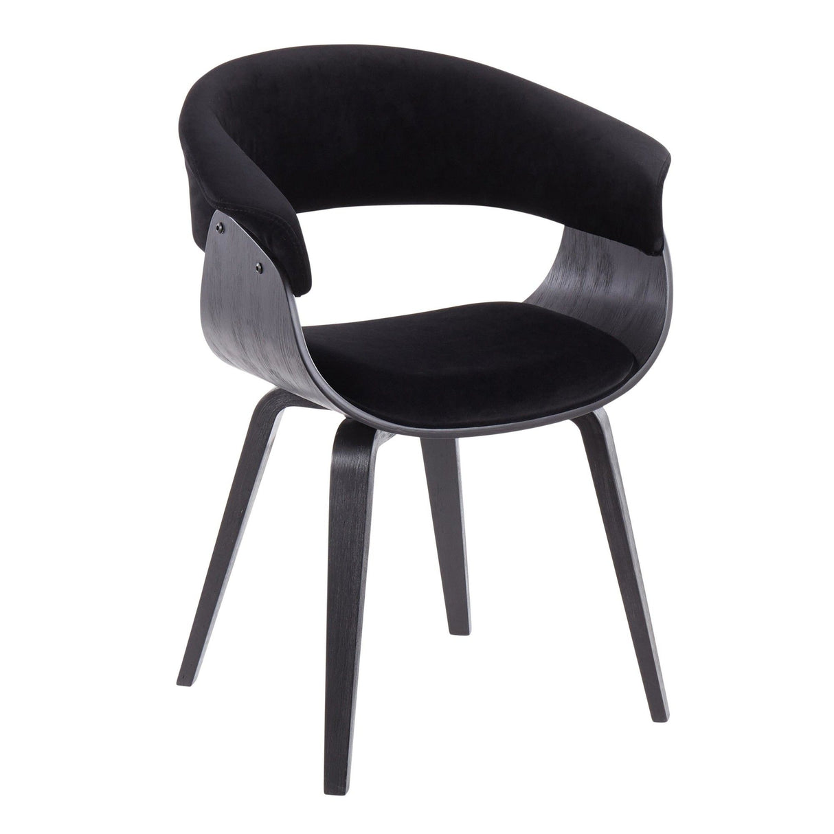 Vintage Mod - Chair (Set of 2) - Black