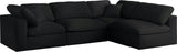 Serene - Modular Sectional - Black