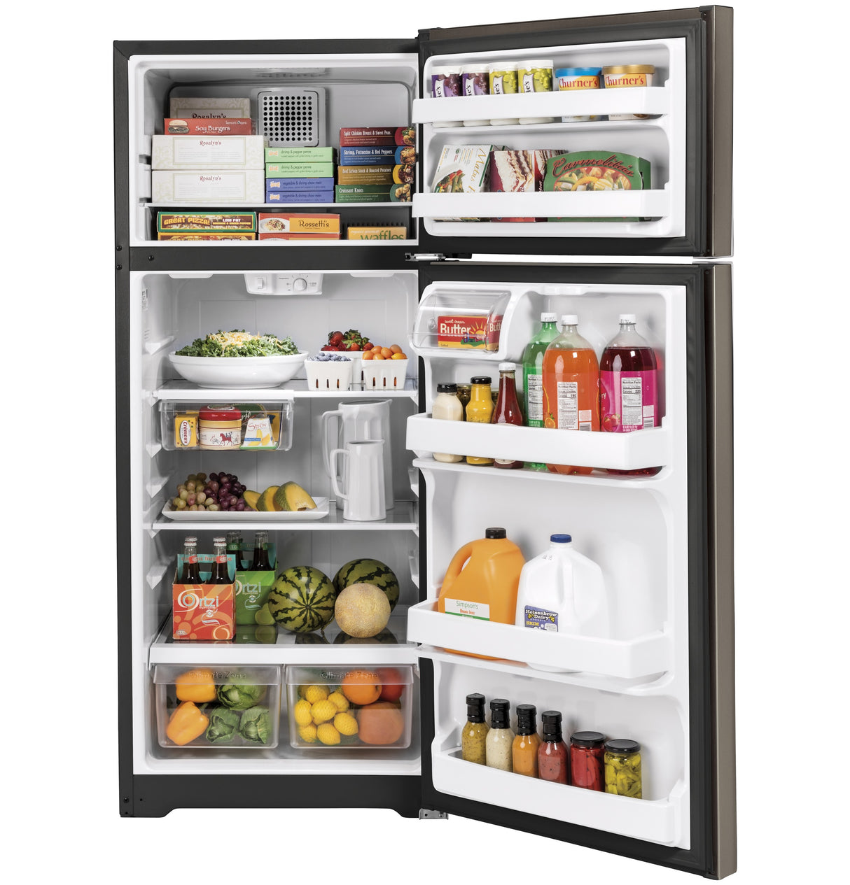 GE(R) 17.5 Cu. Ft. Top-Freezer Refrigerator - (GTS18HMNRES)