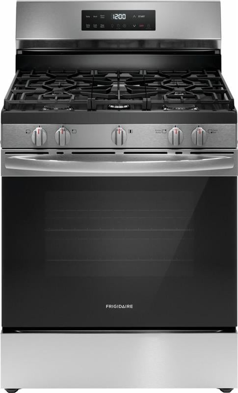 Frigidaire 30" Gas Range with Quick Boil - (FCRG3062AS)