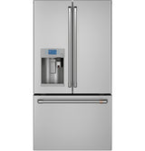 Caf(eback)(TM) ENERGY STAR(R) 27.7 Cu. Ft. Smart French-Door Refrigerator with Keurig(R) K-Cup(R) Brewing System - (CFE28UP2MS1)