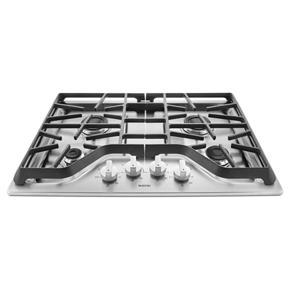 30" Wide Gas Cooktop With Power Burner