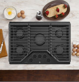 GE Profile(TM) 30" Built-In Gas Cooktop with 5 Burners and Optional Extra-Large Cast Iron Griddle - (PGP7030DLBB)