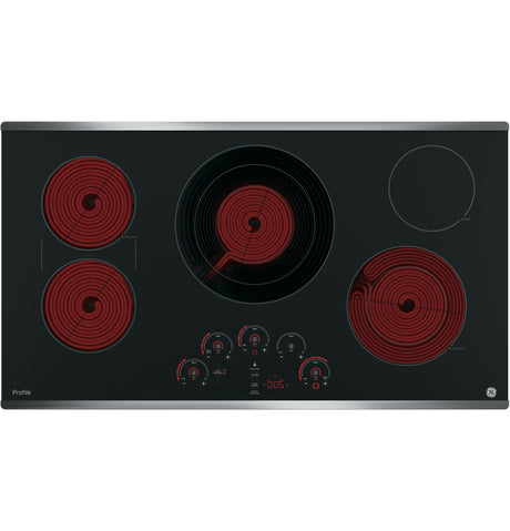 GE Profile(TM) 36" Built-In Touch Control Cooktop - (PP9036SJSS)