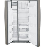 GE(R) 23.0 Cu. Ft. Side-By-Side Refrigerator - (GSS23GMPES)