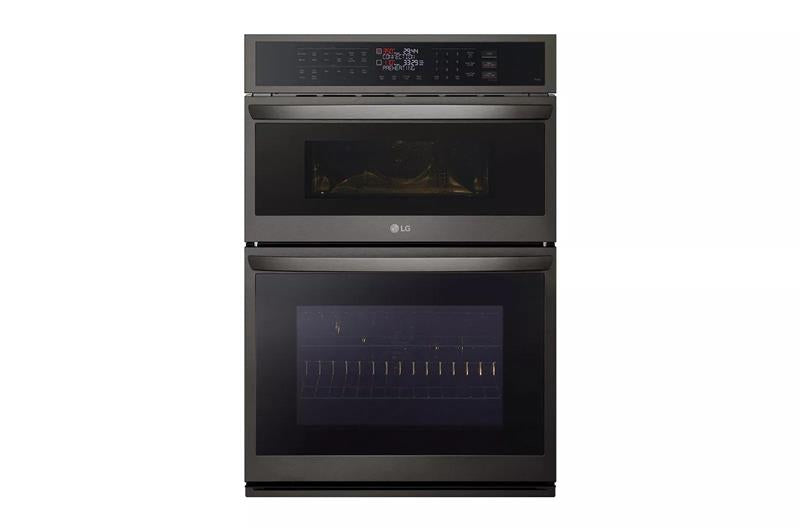 1.7/4.7 cu. ft. Smart Combination Wall Oven with Convection and Air Fry - (WCEP6423D)