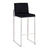 Fuji - High Back Upholstered Barstool Set