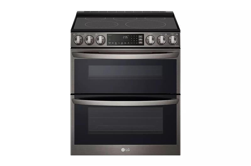 7.3 cu. ft. Smart Electric Double Oven Slide-in Range with InstaView(R), ProBake(R) Convection, Air Fry, and Air Sous Vide - (LTEL7337D)