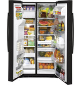 GE(R) 25.1 Cu. Ft. Side-By-Side Refrigerator - (GSS25IGNBB)