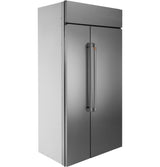 Caf(eback)(TM) 48" Smart Built-In Side-by-Side Refrigerator - (CSB48WP2NS1)