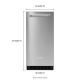 15'' Automatic Ice Maker With PrintShield Finish