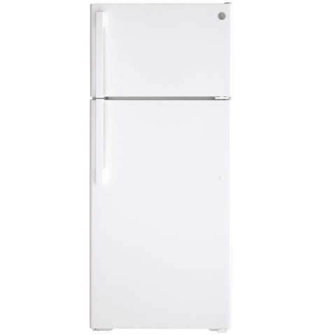 GE(R) ENERGY STAR(R) 17.5 Cu. Ft. Top-Freezer Refrigerator - (GTE18DTNRWW)