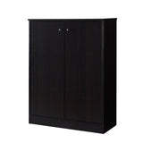 Shoe / Storage Cabinet With Two Doors Five Shelves