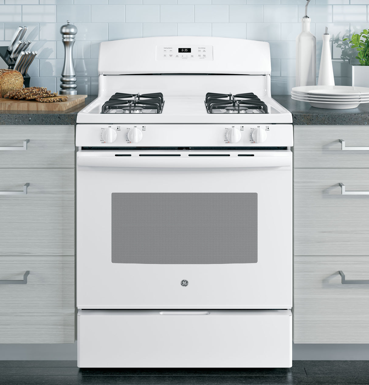 GE(R) 30" Free-Standing Gas Range - (JGB635DEKWW)