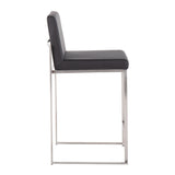 Fuji - Contemporary High Back Counter Stool, Functional Design