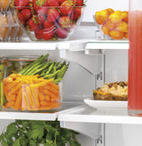 GE(R) ENERGY STAR(R) 18.6 Cu. Ft. Counter-Depth French-Door Refrigerator - (GWE19JMLES)