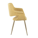 Vintage Flair - Chair (Set of 2) - Gold Legs