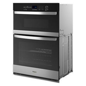 64 Total Cubic Feet Combo Self-Cleaning Wall Oven - Stainless Steel