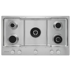 36" 5-Burner Gas Cooktop With Griddle