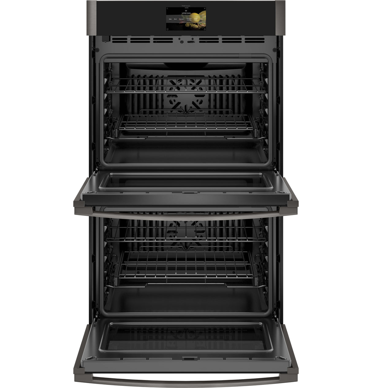 GE Profile(TM) 30" Smart Built-In Convection Double Wall Oven with No Preheat Air Fry and Precision Cooking - (PTD7000BNTS)