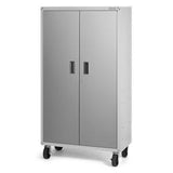 Ready-to-Assemble Mobile Storage Cabinet - Gray Slate