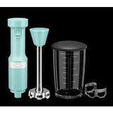 Variable Speed Corded Hand Blender - Aqua Sky