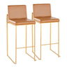 Fuji - High Back Barstool Set