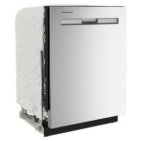 Top control dishwasher With Third Level Rack And Dual Power Filtration - Fingerprint Resistant Stainless Steel