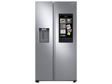 26.7 cu. ft. Large Capacity Side-by-Side Refrigerator with Touch Screen Family Hub(TM) in Stainless Steel - (RS27T5561SR)