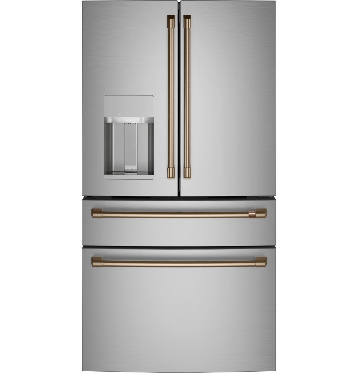 Caf(eback)(TM) ENERGY STAR(R) 22.3 Cu. Ft. Smart Counter-Depth 4-Door French-Door Refrigerator - (CXE22DP2PS1)