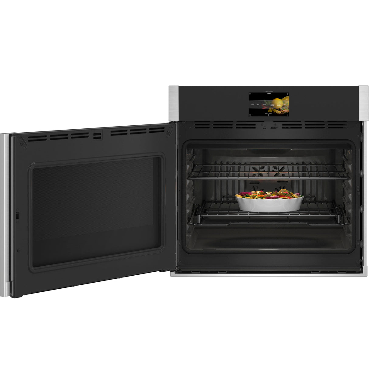 GE Profile(TM) 30" Smart Built-In Convection Single Wall Oven with Left-Hand Side-Swing Doors - (PTS700LSNSS)