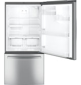 GE(R) ENERGY STAR(R) 24.8 Cu. Ft. Bottom-Freezer Drawer Refrigerator - (GDE25EYKFS)